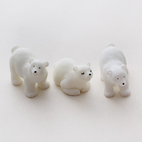 입체) 북극곰 3종 악세사리 부자재 T3650