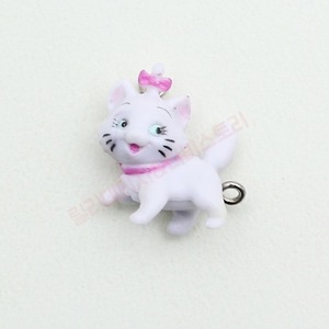 고급 귀여운 아기 고양이 양고리 팬던트 키링부자재 귀걸이 악세사리재료 T1608