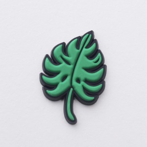 고무미니) 녹색 나뭇잎 악세사리부자재 T3407