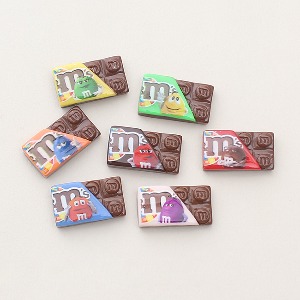 초코m 봉지 조각 초콜렛 7종 악세사리부자재 T5224